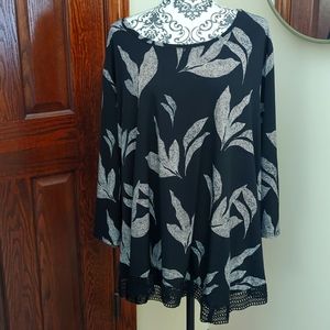 Asymmetrical plus size Tunic